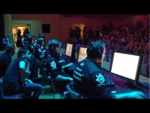 DreamHack Winter 2012: NiP vs VeryGames winning moment (Grand Final)