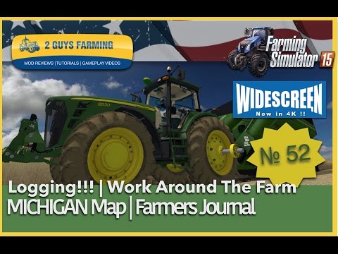 MICHIGAN  | Farming Journal | Entry # 52 | Farming Simulator 2015 | #FS15