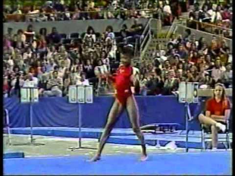 Dominique Dawes - 1992 Dodge Challenge Perfect 10 Floor Exercise