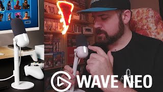 Video thumbnail for * NEW * Elgato Wave Neo - Easy to use, affordable, professional sounds USB Mic! in WHITE! by Zombies Love Bacon