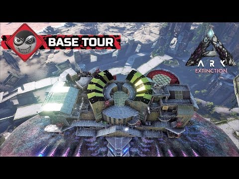 ARK: Extinction DLC - Desert Titan platform base (Baes Tour)