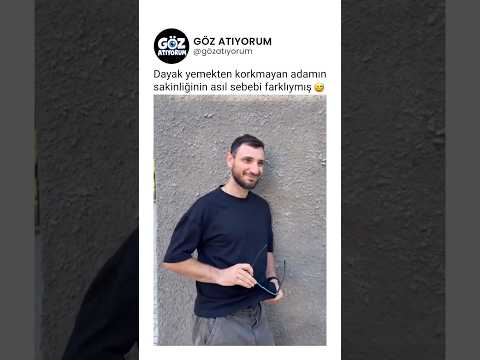 Dayak yemekten korkmayan adamın sakinliğinin asıl sebebi farklıymış 😅