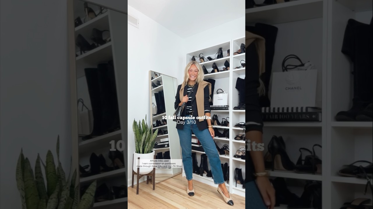 Fall Capsule Outfits Series - Day 3 of 10🍂🍁