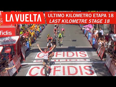 Last kilometer - Stage 18 - La Vuelta 2018