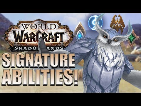 ALL Covenant Signature Abilities - In Game Preview | Shadowlands Alpha