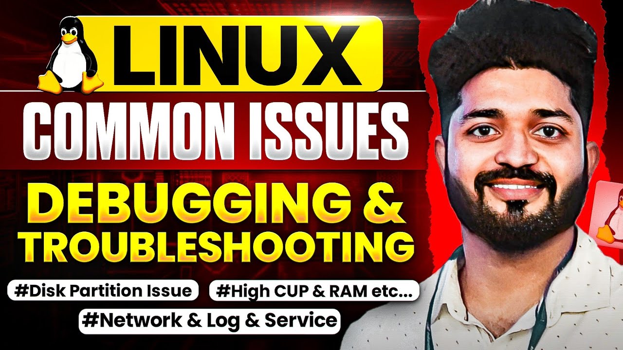 Debugging & Troubleshooting in Linux || Linux most common issues with solution