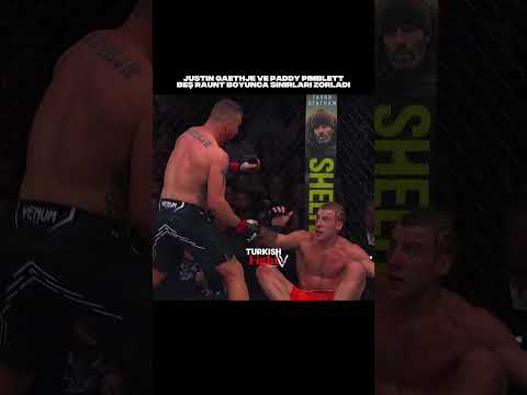 Justin Gaethje ve Paddy Pimblett beş rauntluk unutulmaz bir mücadele sundu.