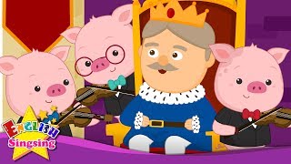 Old King Cole - Classic Nursery Rhyme with lyrics - Old Folk Song - English Song For Kids
