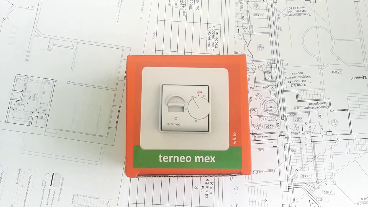 Терморегулятор для теплої підлоги механічний Terneo terneo mex unic