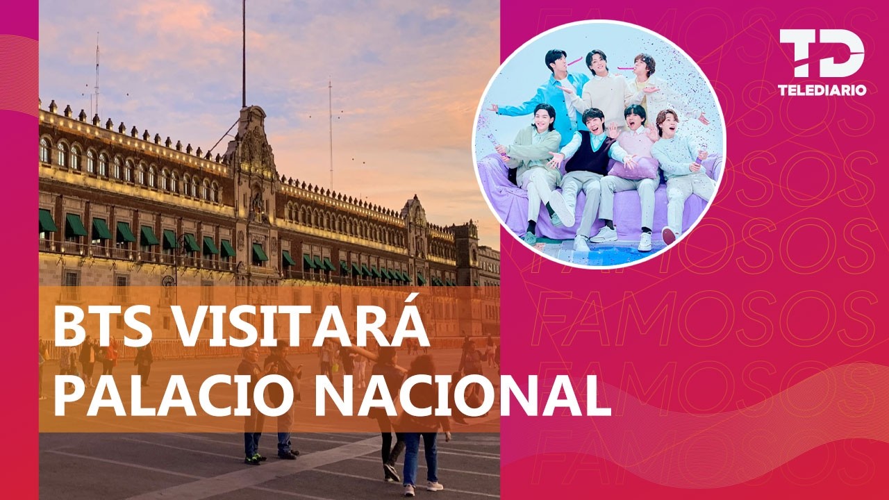 ¡BTS en el Palacio Nacional! Claudia Sheinbaum se reunirá con la banda surcoreana HOY 6