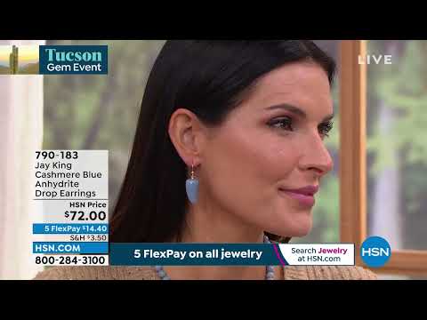 HSN | Tucson Gem Event Finale with Adam - Jay King 02.01.2022 - 10 PM