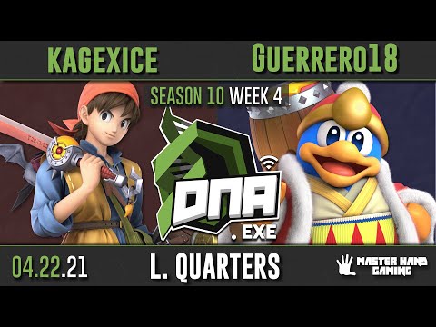 DNA.EXE S10:W4 - kagexice (Hero) Vs. Guerrero18 (Dedede) - L Quarterfinals