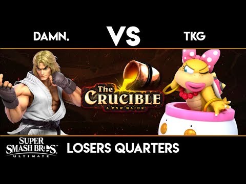 The Crucible - DAMN. vs Tra$h Koopa God - Ultimate Losers Quarterfinals