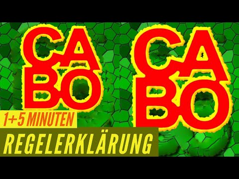 Cabo 🎴 Regeln Anleitung Erklärung Regelvideo 🃏 Kartenspiel Spiel