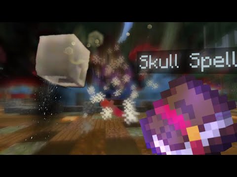 OrionNight - How to make a Skull Spell (Minecraft Bedrock)(outdated ladies and gents)