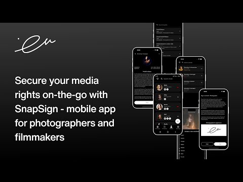 SnapSign: Model Release Forms video thumbnail