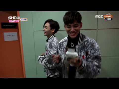 [ENG SUB] Boyfriend Pics - Seventeen_Show Champion Behind 170103