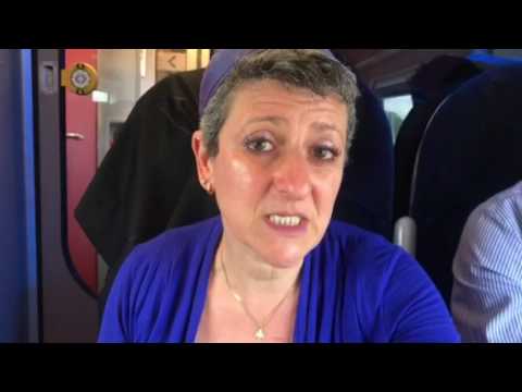 Rabbi Laura Janner Klausner en route to Manchester