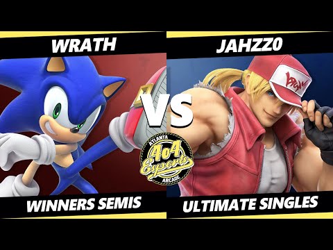 4o4 Smash Night 32 Winners Semis - Wrath (Sonic) Vs. Jahzz0 (Ken, Terry) SSBU Ultimate Tournament