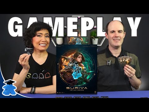 Suriya: The Last Horizon - Playthrough. Deck building battle board game