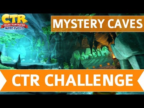 Crash Team Racing Nitro Fueled - Mystery Caves CTR Challenge Token Locations