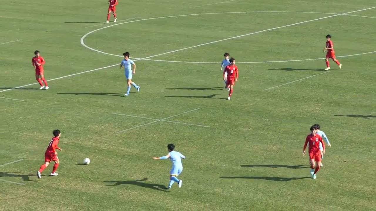 高２で日本代表MVP 名和田我空のゴールと高校レベルを超えた崩しのゴール　神村学園対松本国際