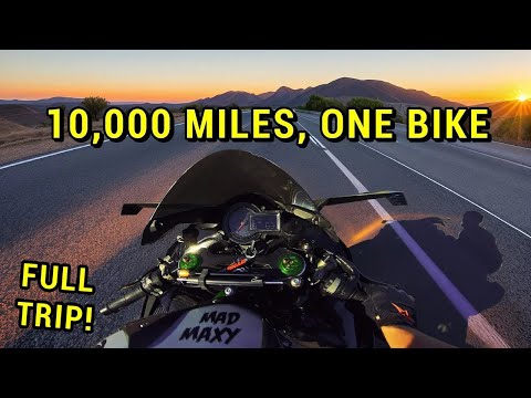 Across the USA on a Ninja H2: The Complete Road Trip