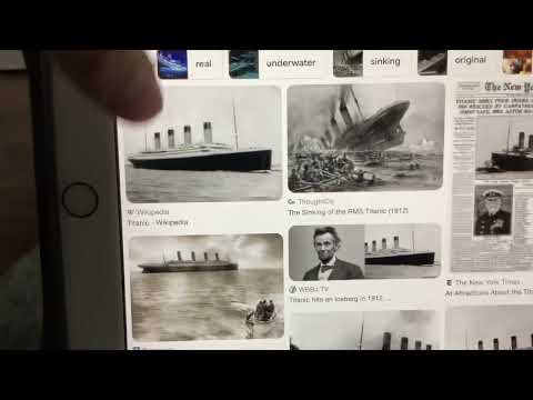 The evolution of the titanic 1911 to 1912 to now