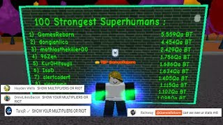 Super Power Training Simulator Roblox Th Clip -