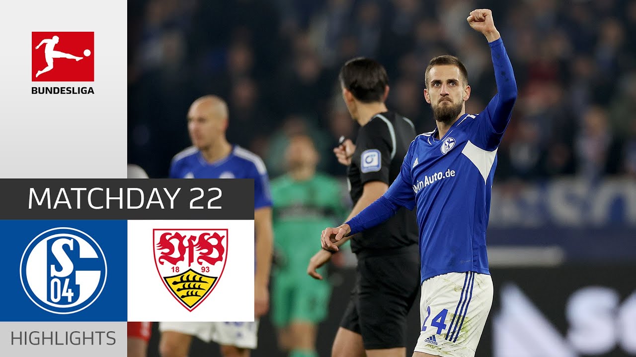 Schalke 04 vs VfB Stuttgart highlights