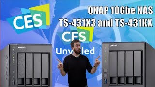 QNAP TS 431X3 and TS 431KX NAS Drive for Budget 10Gbe