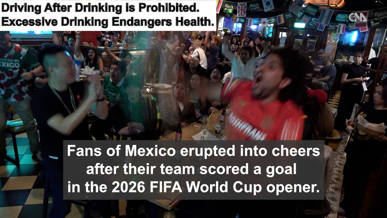 World Cup opener brings football fever to Taipei