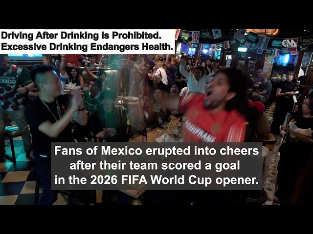 World Cup opener brings football fever to Taipei