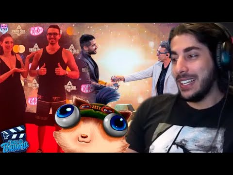 BAIANO REAGE AO BRONZIOCRE DO PREMIO CBLOL 2021 | React