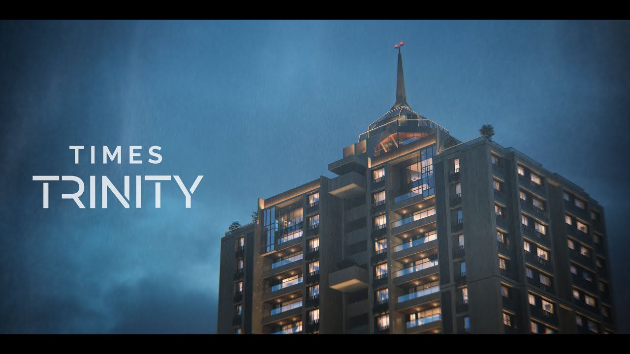 TIMES TRINITY #walkthrough #animation #eyecondesign #eyecon #ahmedabad