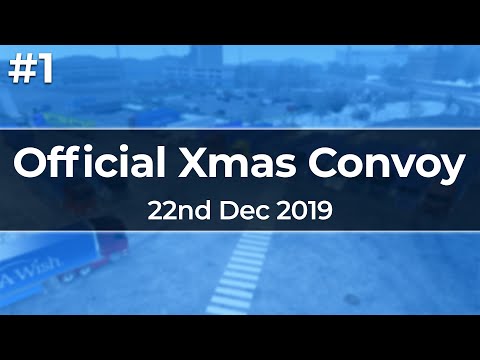 Official Christmas Convoy (Part 1/4) // ETS2 // 22.12.19