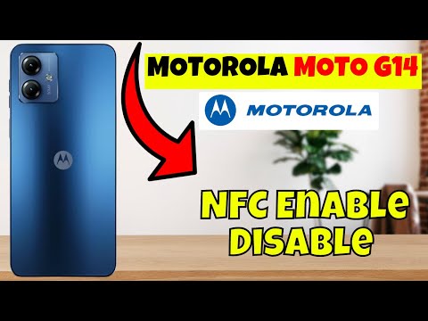 Motorola Moto G14 NFC Enable  Disable || How to set turn off or turn on options settings