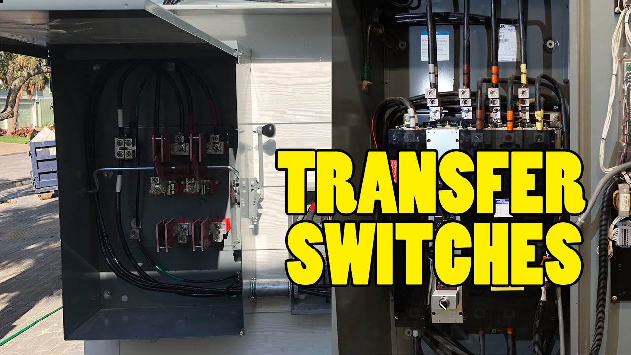 What are the two types of automatic transfer switches? EN General