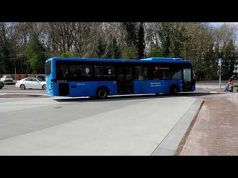 Arriva Bus 9232 als lijn 115 naar Heerenveen via Appelscha