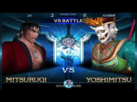 [Soul Calibur 2] Jer (Mitsurugi) vs Alasdair (Yoshimitsu) Winners Semifinals