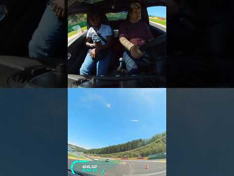 spa italia 2022 parade rapide vue piste/habitacle avec musique