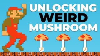 Super Mario Maker - UNLOCKING WEIRD MUSHROOM! [Updated Tutorial]