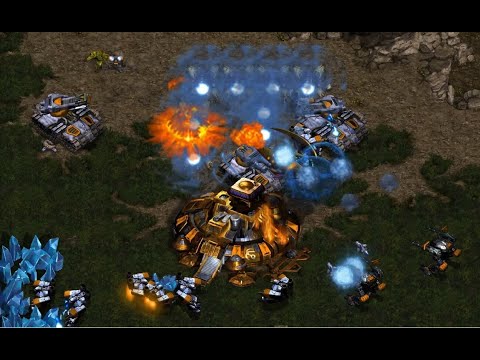 EPIC! Scan vs Snow on Neo Sylphid - StarCraft - Brood War REMASTERED