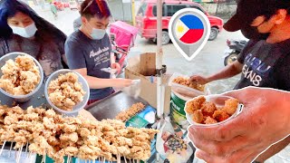 Young Man Selling Chicken Popcorn On His Cycle | Proben Chicken | Filipino Street Food