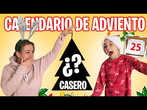 IDEAS FÁCILES Navidad 2022  ¡CALENDARIO DE ADVIENTO PRECIOSO!