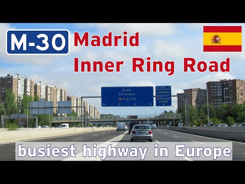 Spain: M-30 Madrid Inner Ring Road