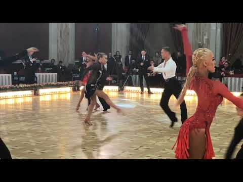 Mads Friis Lassen - Ilona Sak, DEN | Samba | WDSF European Championship Youth Latin 2019