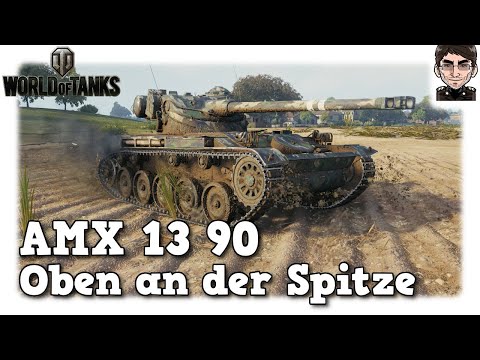 World of Tanks - AMX 13 90, Oben an der Spitze [WoT]