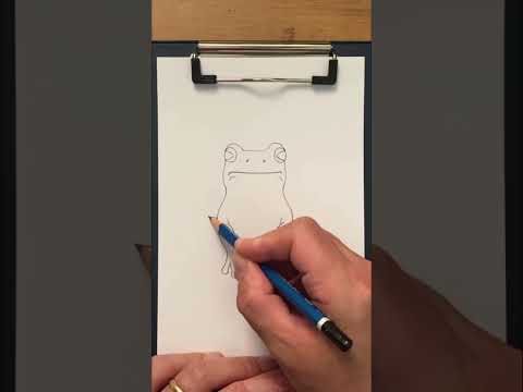 Deseneaza o broasca , broscuta usor ! #desenezsicolorez #drawing #artpactbytitus