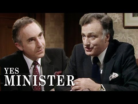Hacker's TV interview! | Yes, Minister | BBC Comedy Greats